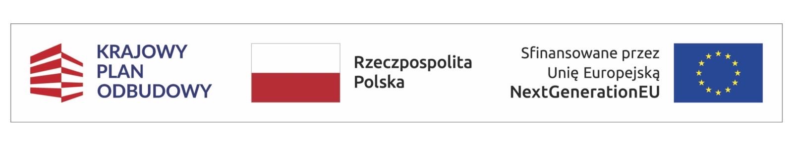 Baner Krajowego Planu Odbudowy i NextGenerationEU